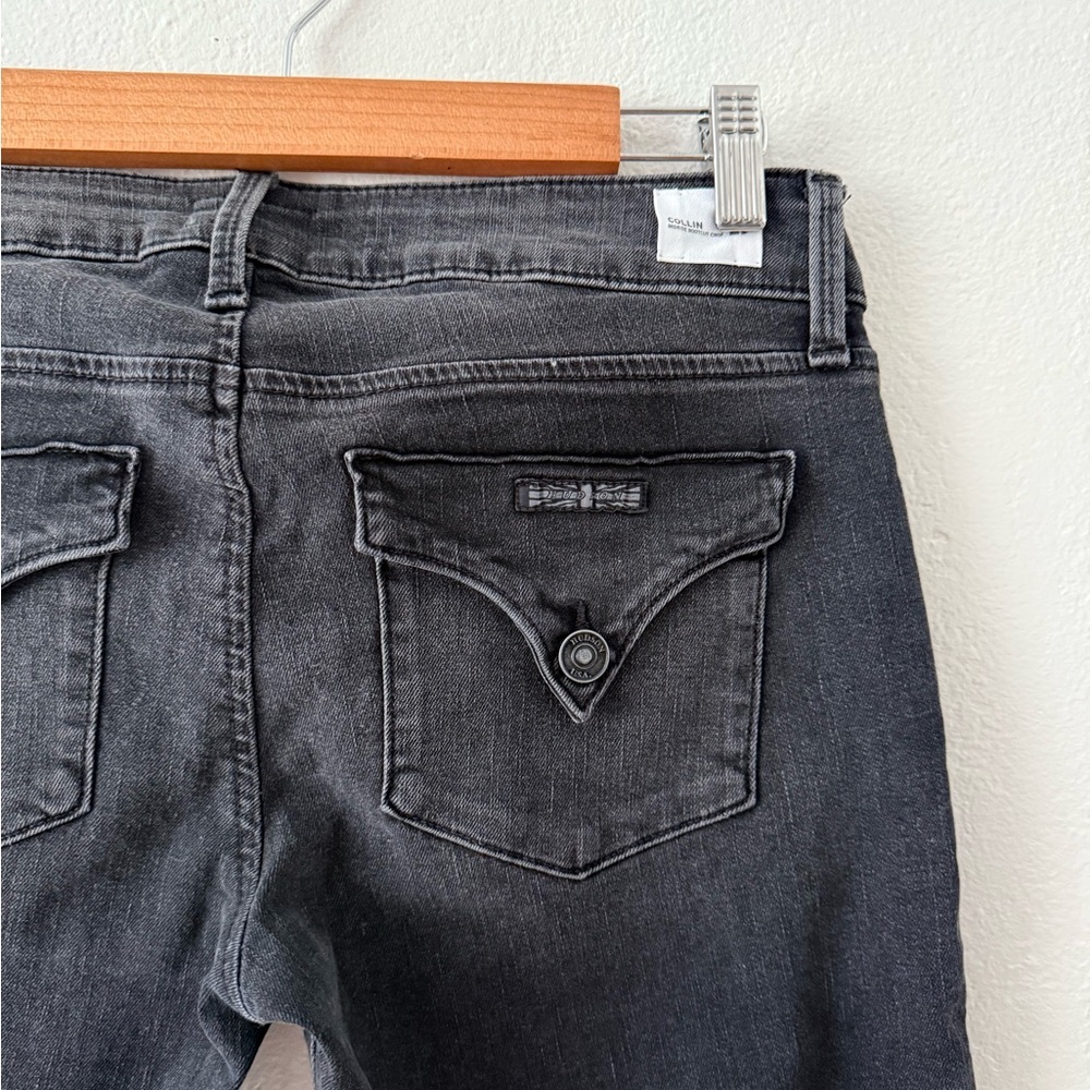 Hudson Jeans Hudson Crop Collin Flare Mid-rise Size 29 Charcoal - Picture 5 of 14